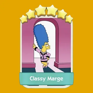 Classy Marge Monopoly Go! Sticker