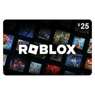 $25 - Roblox Digital Gift Card - [Digital Code] - USA