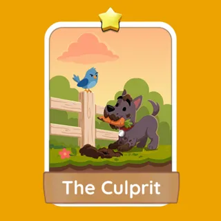 The Culprit – Monopoly GO Sticker