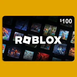 Roblox Digital Gift Card - $100 - Global - Digital Code