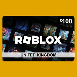 Roblox Digital Gift Card - £100 - UK - Digital Code