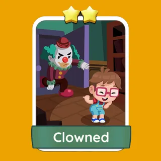 Clowned – Monopoly GO Sticker