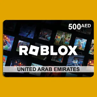 Roblox Digital Gift Card - 500 AED - UAE - Digital Code