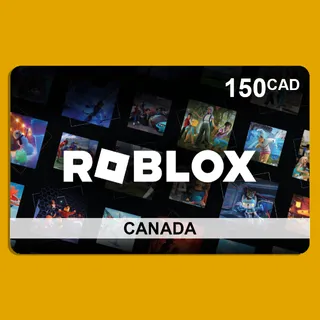 Roblox Digital Gift Card - 150 CAD - Canada - Digital Code