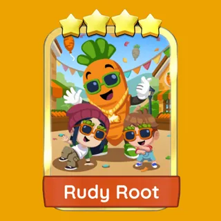 Rudy Root – Monopoly GO Sticker