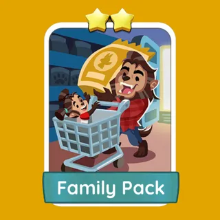 Family Pack – Monopoly GO Sticker