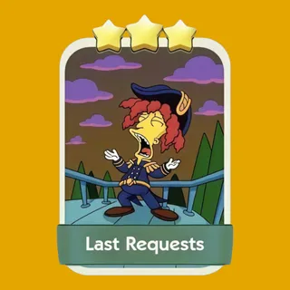 Last Requests Monopoly Go Sticker