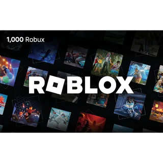 Roblox Digital Gift Card - 1000 Robux [Digital Code]
