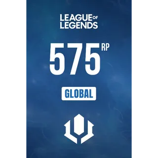 League of Legends Gift Card - 575 RP - [Digital Code] - [Instant delivery]