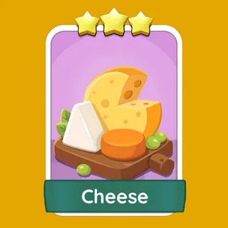 Cheese – Monopoly GO Sticker