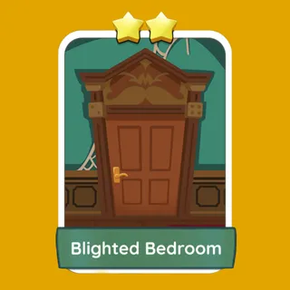 Blighted Bedroom – Monopoly GO Sticker
