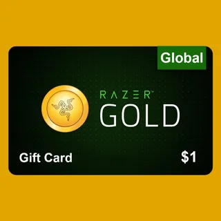 Razer Digital Gift Card - $1 - Global - Digital Code