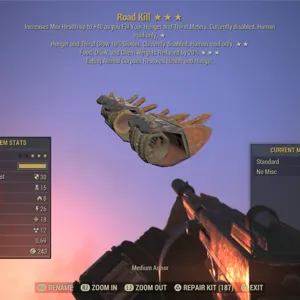 NEW ARMOR (road kill)