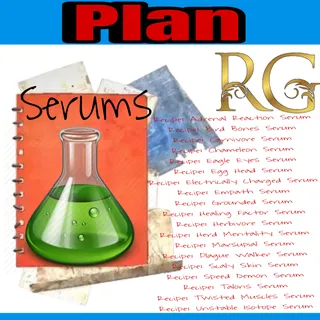 plan: 19 serum plans