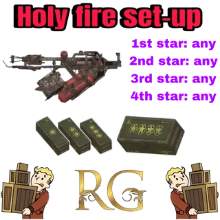 holy fire set up
