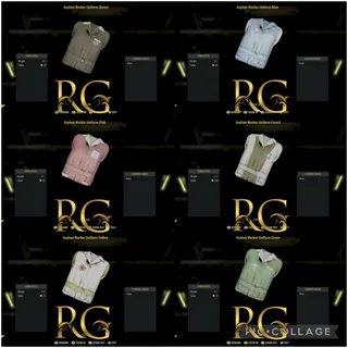 x6 asylum dress set