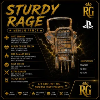 sturdy rage