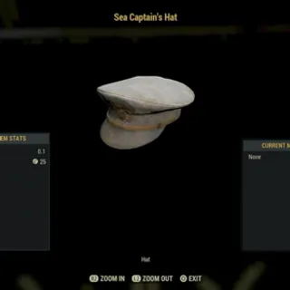sea captain hat