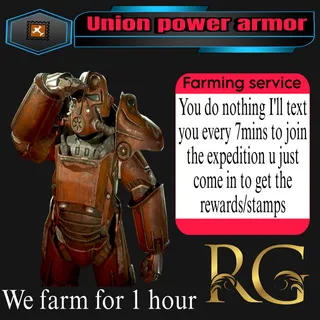 union power armor farm
