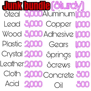 junk bundle sturdy