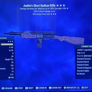 junk 50c25 radium rifle