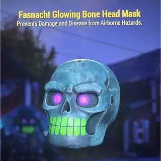 glowing bonehead masks