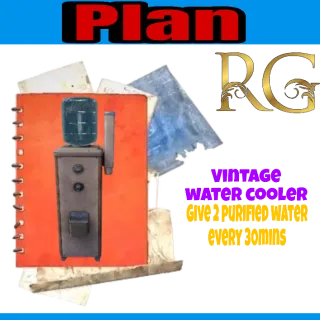 vintage water cooler