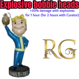 100 explosive bobblehead