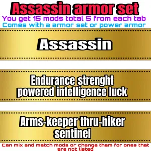 assassins armor set