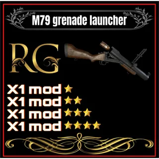 m79 grenade launcher + 4 legendary mods 