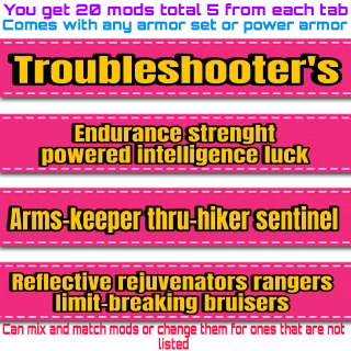 troubleshooters armor set