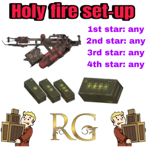 holy fire set-up
