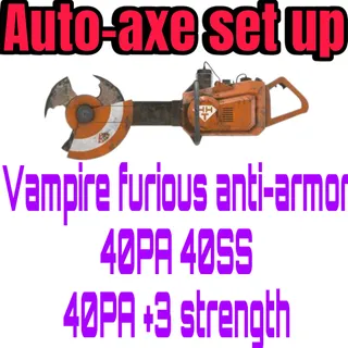 auto axe set up