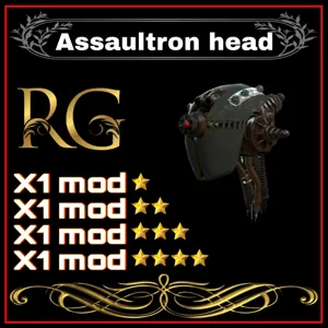 assaultron head set-up