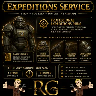 expedition farm 1hr ( stamp farm )