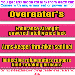 overeater armor set