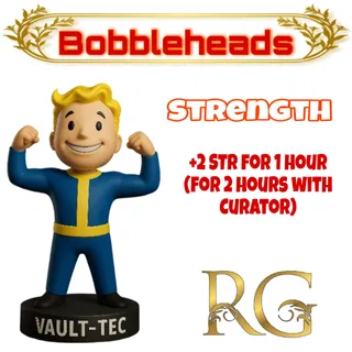 10 strength bobblehead