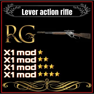 lever action rifle + 4 legendary mods 