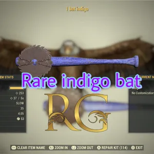 rare indigo bat