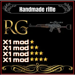 handmade rifle + 4 legendary mods 
