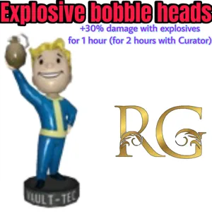 100 explosive bobblehead