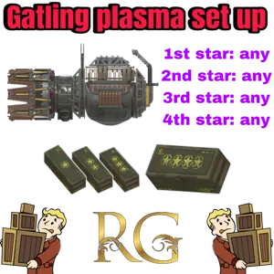 Gatling plasma set-up