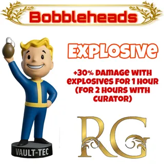 x100 explosive bobbleheads