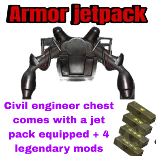 civil engineer jetpack + 4 mods