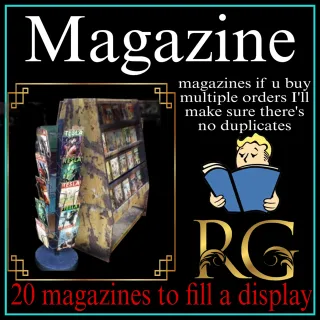 x20 magazines to fill a comic book shelf 