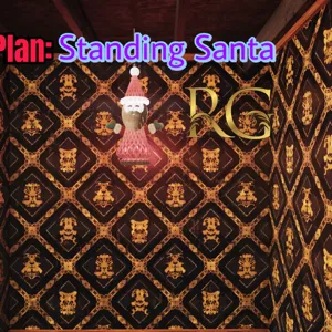 plan standing Santa