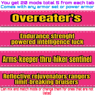 overeater armor set