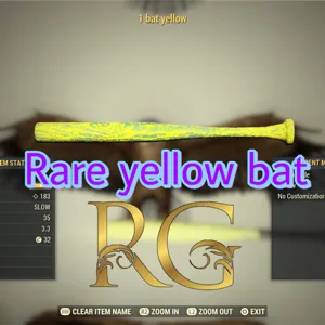 rare yellow bat