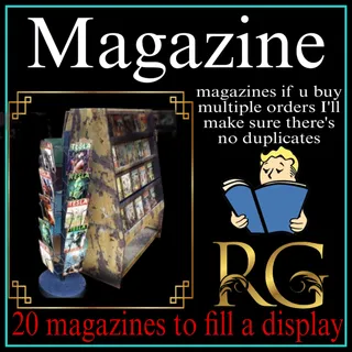 x20 magazines to fill a comic book shelf 