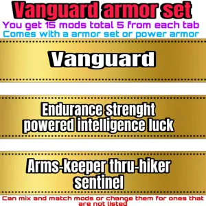 vanguard armor set
